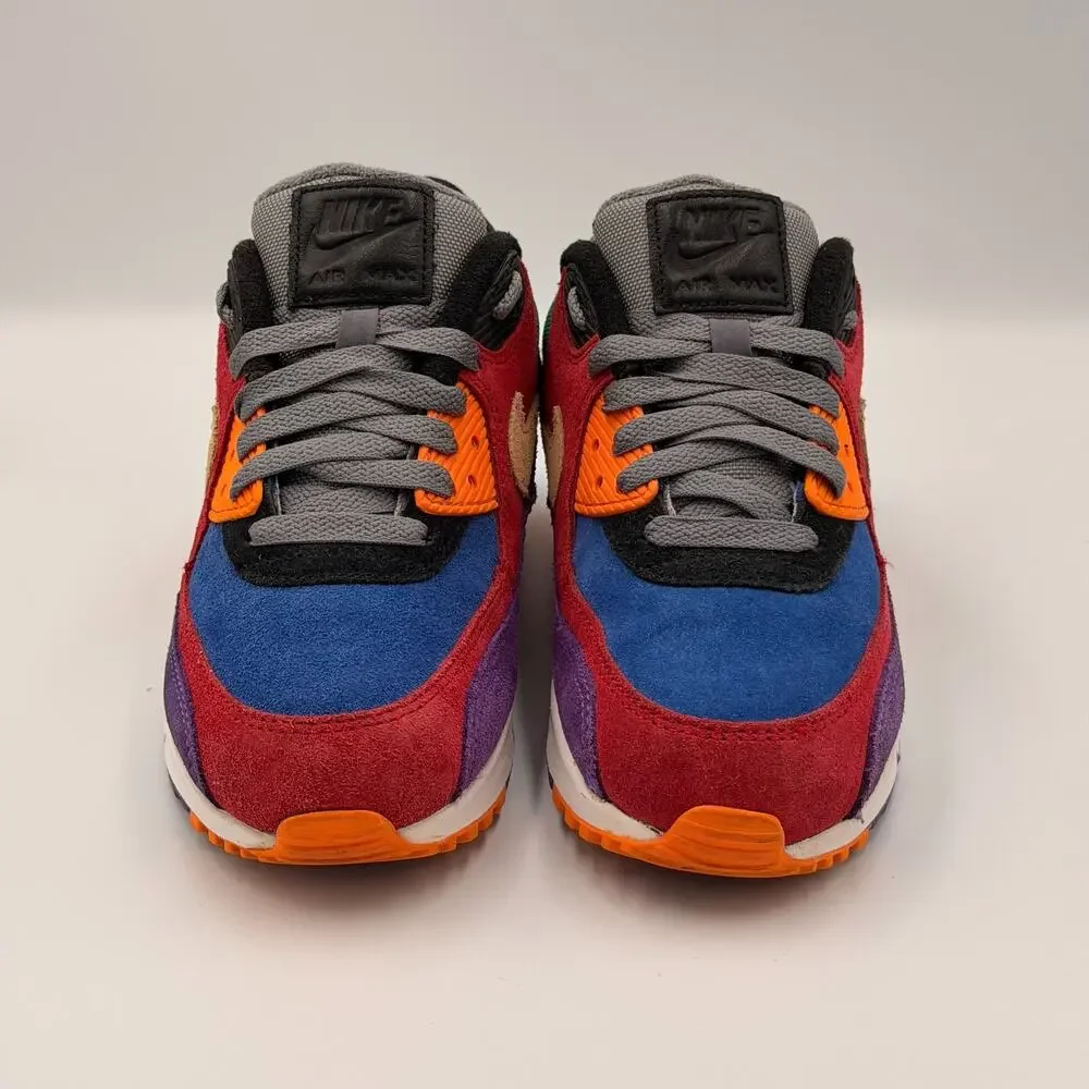 Nike Air Max 90 QS Viotech Multi-Color Sneakers CD0917-600 Size US 4 - Picture 7 of 7